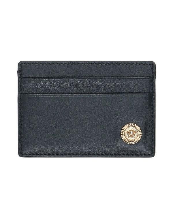 ヴェルサーチ メンズ アクセサリー 財布 VERSACE カードケース Black ブラック