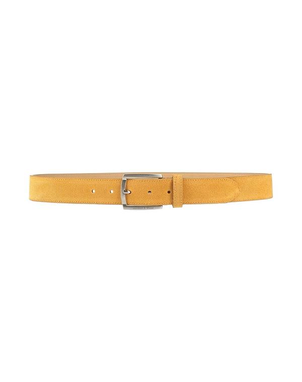 ハーモント \u0026 知恵袋 メンズ 付属品 胴締め HARMONT \u0026 BLAINE なめし革胴締め Mustard 洋芥子