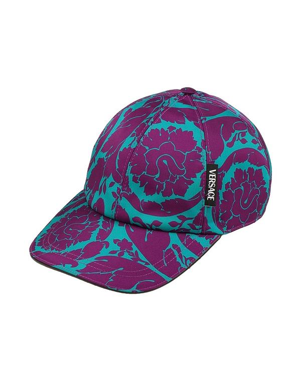 ヴェルサーチ メンズ アクセサリー 帽子 VERSACE 帽子 Turquoise Blue ブルー