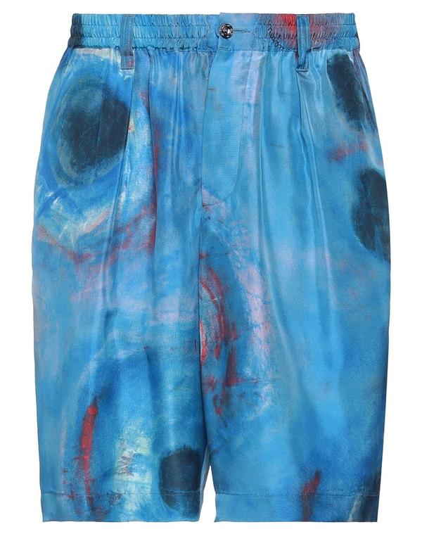マルニ メンズ ボトムス ハーフパンツ・ショーツ MARNI ショートパンツ＆バミューダパンツ Blue ブルー