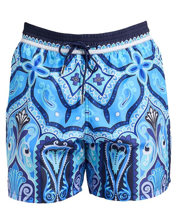 エトロ メンズ 水着 ハーフパンツ・ショーツ ETRO 水着（ボクサーパンツ） Light Blue ブルー