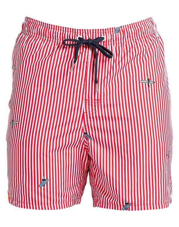 サンシックスティーエイト メンズ 水着 ハーフパンツ・ショーツ SUN 68 水着（ボクサーパンツ） Red レッド