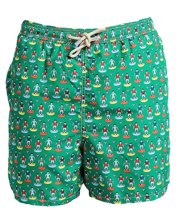 エムシーツーセイントバース メンズ 水着 ハーフパンツ・ショーツ MC2 SAINT BARTH 水着（ボクサーパンツ） Green グリーン