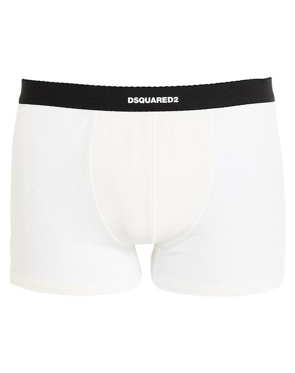 ディースクエアード メンズ アンダーウェア トランクス DSQUARED2 トランクス White ホワイト