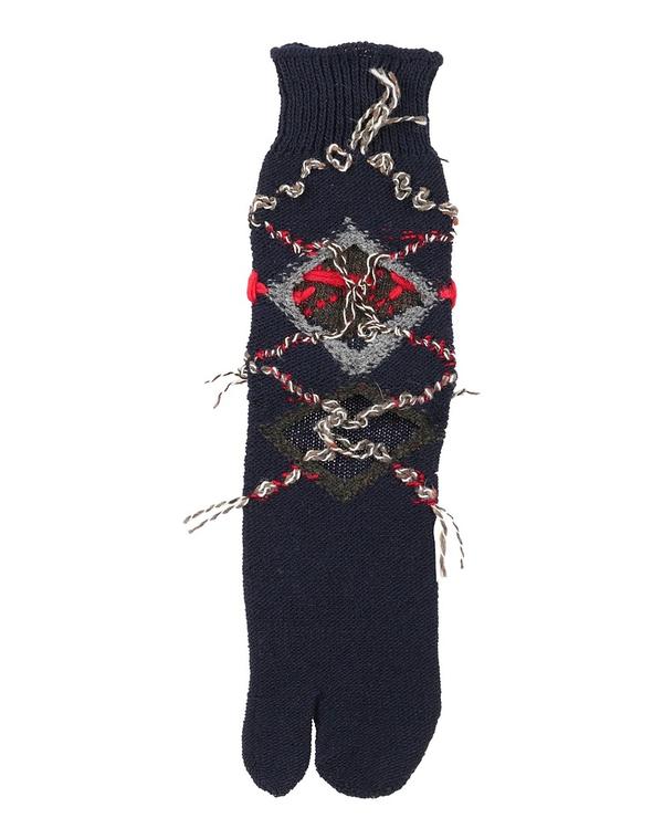 マルタンマルジェラ メンズ アンダーウェア 靴下 MAISON MARGIELA ストッキング＆ソックス Navy ネイビー