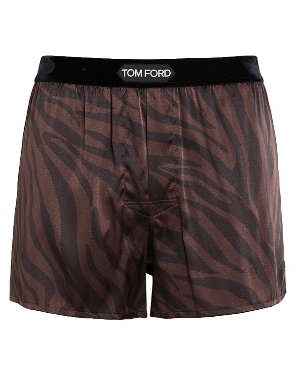トム・ジェラルド・r・フォード メンズ アンダー御召しもの さる股引き TOM FORD さる股引き Dark Brown 赤銅色