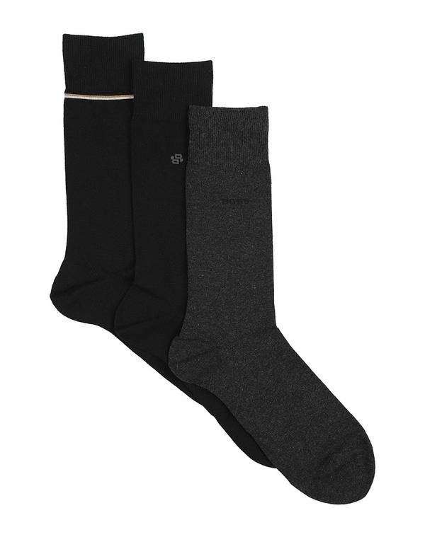 ボス メンズ アンダーウェア 靴下 BOSS ストッキング＆ソックス Charcoal チャコール