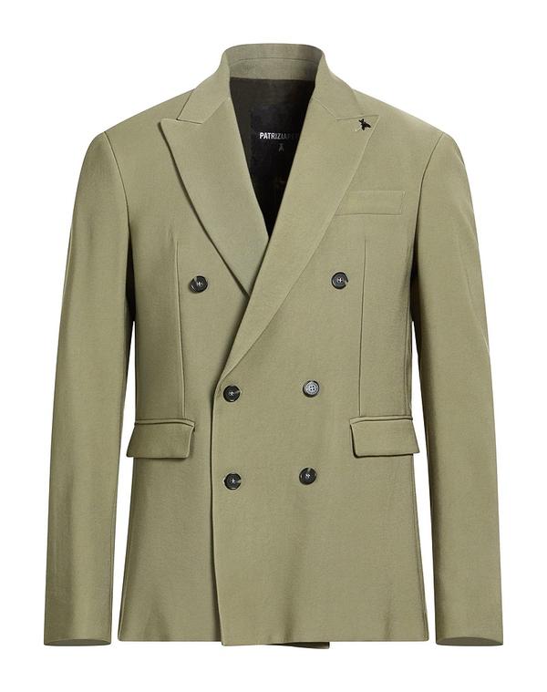 パトリツィア ペペ メンズ アウター ジャケット・ブルゾン PATRIZIA PEPE テーラードジャケット Sage Green グリーン 42,120円