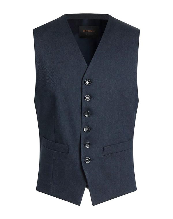 オフィシナ 36 メンズ トップス ベスト OFFICINA 36 ジレ Navy ネイビー