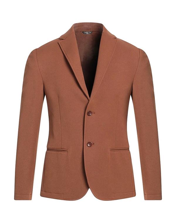ダニエレ アレッサンドリー二 メンズ アウター ジャケット・ブルゾン DANIELE ALESSANDRINI HOMME テーラードジャケット Brown ブラウン