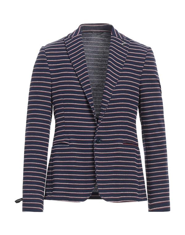 グレイ ダニエレ アレッサンドリー二 メンズ アウター ジャケット・ブルゾン GREY DANIELE ALESSANDRINI テーラードジャケット Navy ネイビー