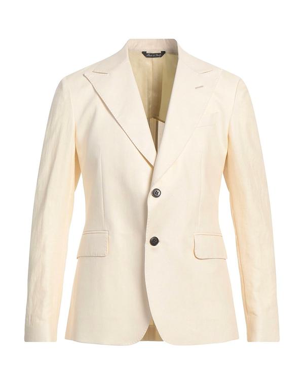 ブライアン・デールズ メンズ アウター ジャケット・ブルゾン BRIAN DALES テーラードジャケット Ivory アイボリー 25,012円