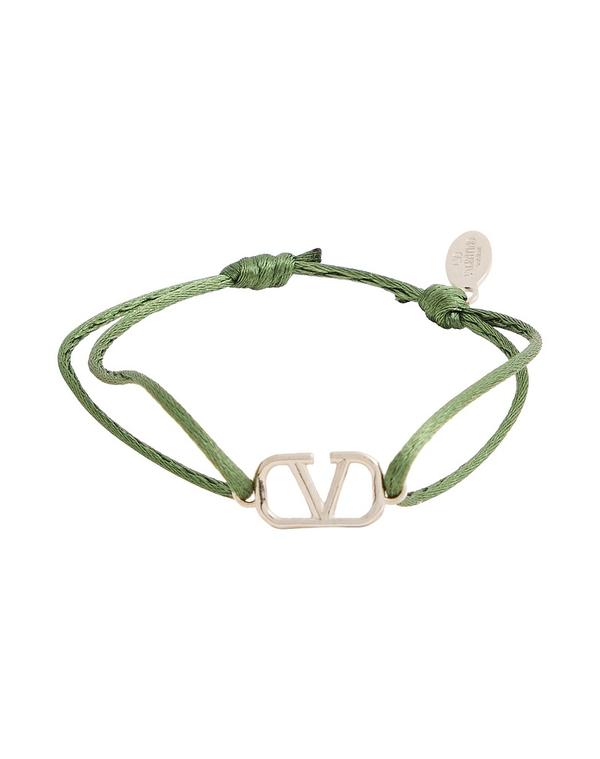 ヴァレンティノ メンズ 付属物 ブレスレット・バングル・アンクレット VALENTINO GARAVANI 腕輪 Military Green 緑であること ジュエリー・アクセサリー-メンズジュエリー・アクセサリー-ブレスレット