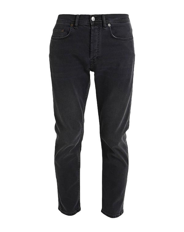 アクネ ストゥディオズ メンズ ボトムス デニムパンツ ストレートレッグ ACNE STUDIOS Charcoal チャコール｜ReVida 店