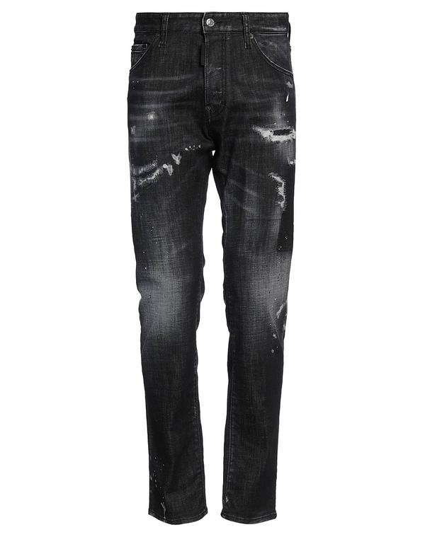 ディースクエアード メンズ ボトムス デニムパンツ スキニー DSQUARED2 Black ブラック|ReVida 店