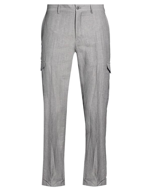バルバナポリ メンズ ボトムス 心地好いズボン下 BARBA Napoli Gray 薄墨色