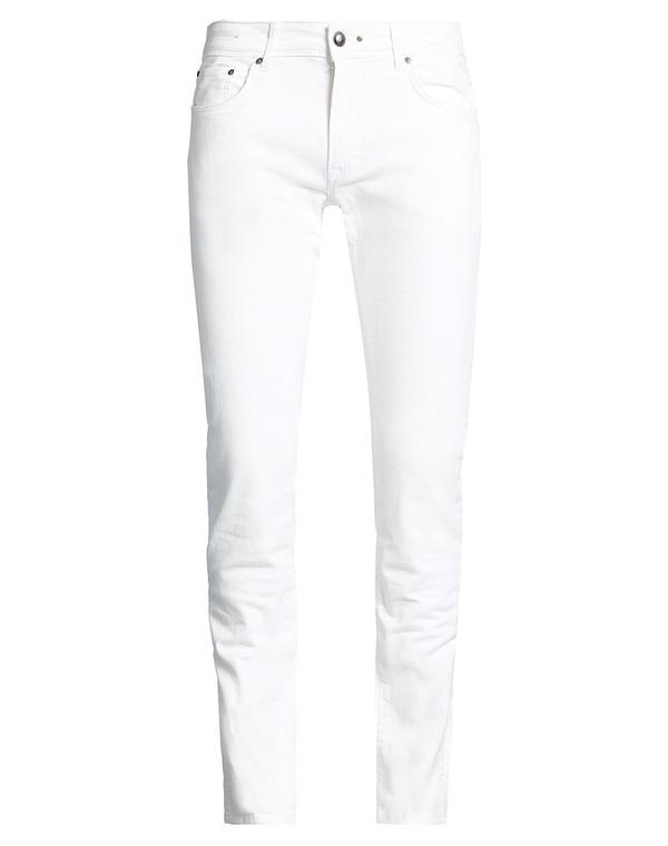 ハケット メンズ ボトムス デニムパンツ ストレートレッグ HACKETT White ホワイト