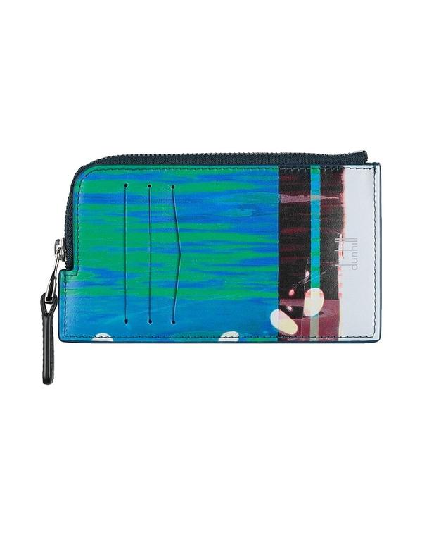 ダン吸血鬼 メンズ 佩び物 札入れ 歌留多入れもの DUNHILL Green 緑であること
