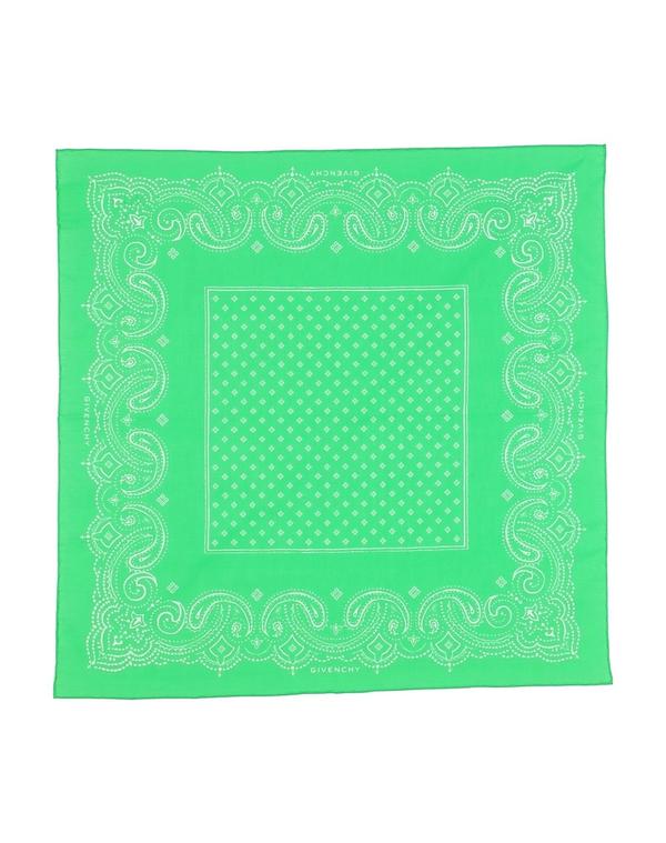 ジバンシー メンズ アクセサリー マフラー・ストール・スカーフ マフラー&スカーフ GIVENCHY & Green グリーン｜ReVida 店
