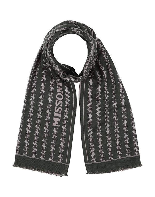 ミッソーニ メンズ 付属物 えり巻き・袈裟・えり巻き えり巻き\u0026えり巻き MISSONI \u0026 Dark Green 緑であること