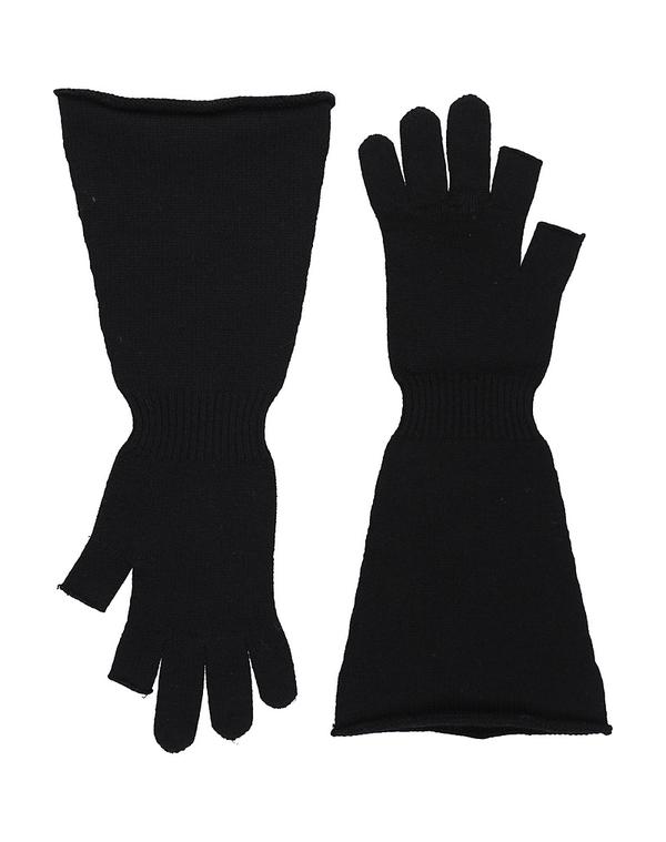 リックオウエンス メンズ 付属物 グローブ RICK OWENS Black 黒いこと