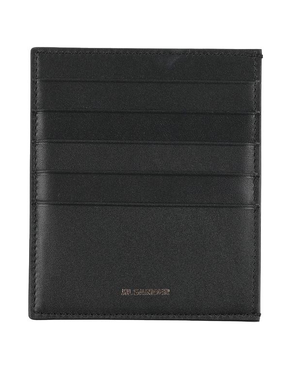 ジル・サンダー メンズ 付属物 札入れ 歌留多入れもの JIL SANDER Black 黒いこと バッグ・小物・ブランド雑貨-財布・ケース