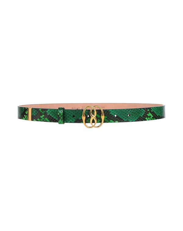 バリー メンズ 添え物 三尺帯 BALLY Green 緑であること