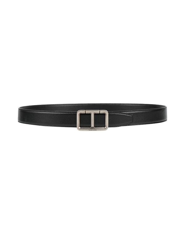 トム・ジェラルド・r・フォード メンズ 添え物 三尺帯 TOM FORD Black 黒いこと
