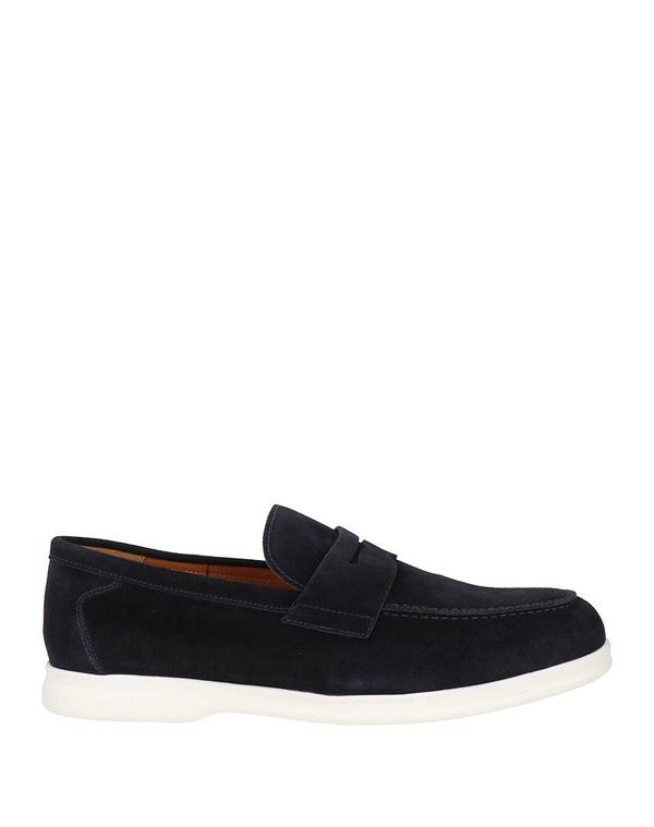 ドンカルズ メンズ シューズ スリッポン・ローファー モカシン DOUCAL\u0027S Midnight Blue 青色
