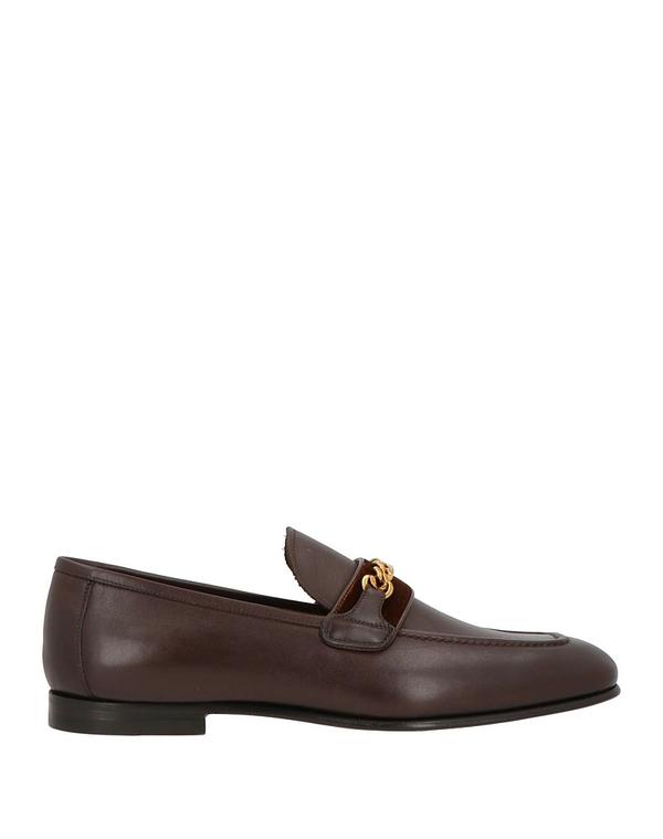 トム・ジェラルド・r・フォード メンズ シューズ スリッポン・ローファー モカシン TOM FORD Chocolate Brown 赤銅色