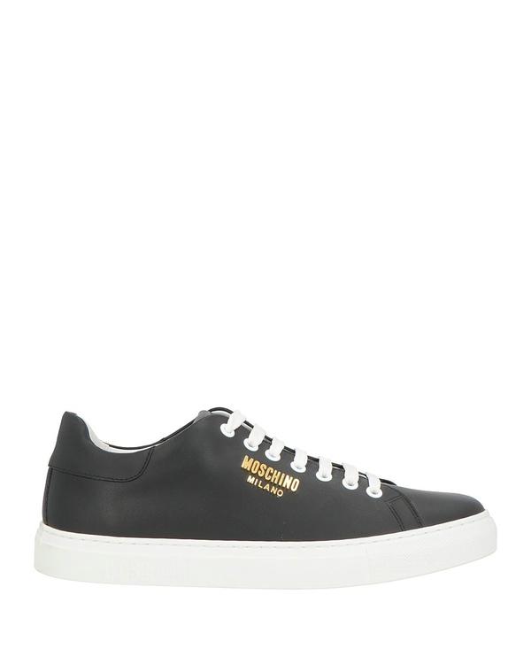 モスキーノ メンズ シューズ スニーカー MOSCHINO Black 黒いこと