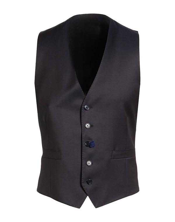 ラルディーニ メンズ トップス より良い ジレ LARDINI Midnight Blue 青色