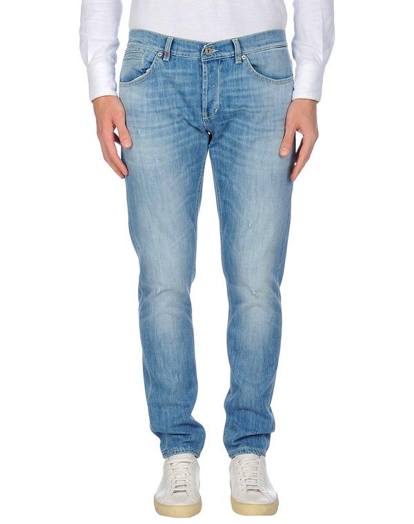 ドンダップ メンズ ボトムス デニムパンツ ジーンズ DONDUP Blue ブルー｜ReVida 店