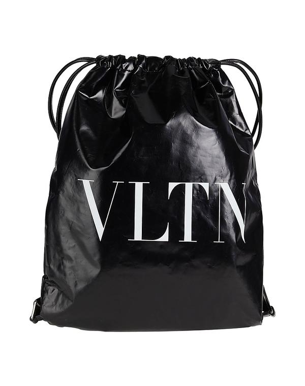 ヴァレンティノ メンズ 御徒面子 うしろ側容器に並べる・背嚢 VALENTINO GARAVANI Black 黒いこと
