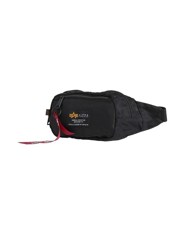 アルファインダストリーズ メンズ 御徒面子 酉の方角合切袋 ALPHA INDUSTRIES Black 黒いこと バッグ・小物・ブランド雑貨-ショルダーバッグ・メッセンジャーバッグ