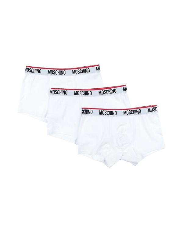モスキーノ メンズ アンダー御召しもの さる股引き MOSCHINO White 白いこと