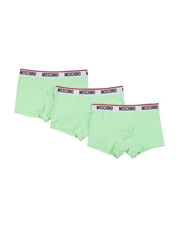 モスキーノ メンズ アンダー御召しもの さる股引き MOSCHINO Light Green 緑であること