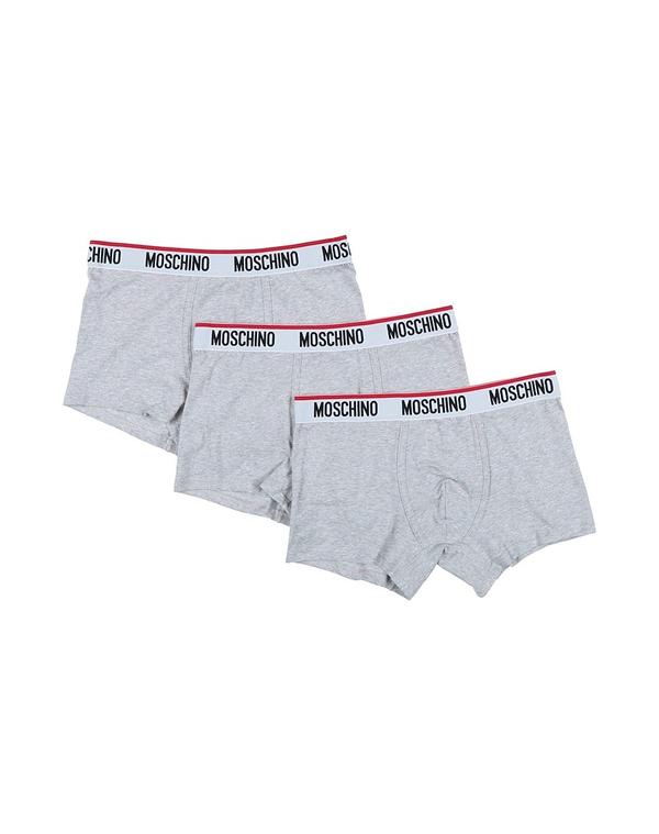 モスキーノ メンズ アンダー御召しもの さる股引き MOSCHINO Light Gray 薄墨色