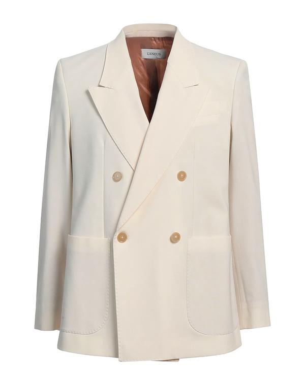 ラネウス メンズ アウター ジャケット・ブルゾン テーラードジャケット LANEUS Off White オフホワイト｜ReVida 店 79,090円