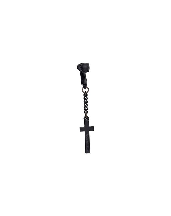 ディースクエアード メンズ 付属品 ピアス・イヤリング イヤーカフ\u0026シングルピアス DSQUARED2 \u0026 Black 黒いこと