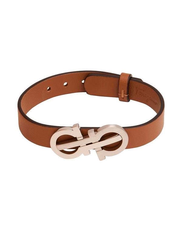 フェラガモ メンズ 付属物 ブレスレット・バングル・アンクレット FERRAGAMO Camel 駱駝