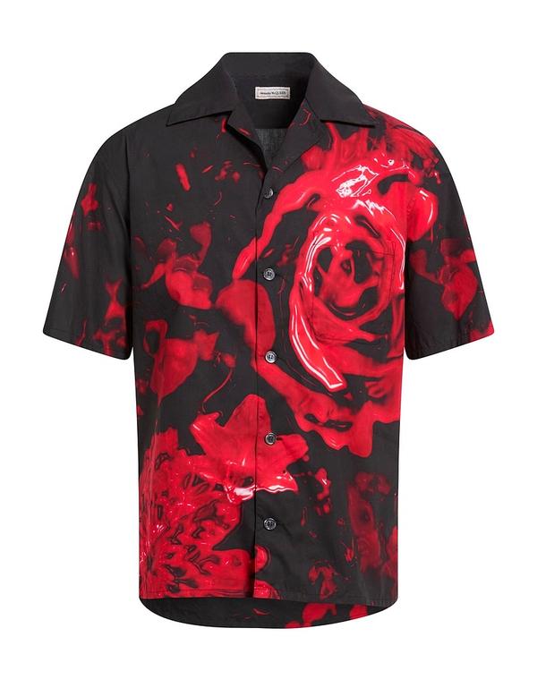 マックイーン メンズ トップス プルオーバー MCQUEEN Black 黒いこと