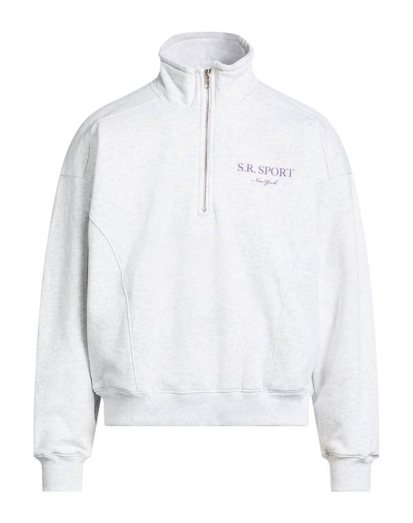 スポーティ アンド リッチ メンズ アウター パーカー・スウェット SPORTY \u0026 RICH Light Gray グレー