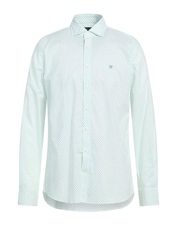 ハケット メンズ トップス シャツ HACKETT Green グリーン
