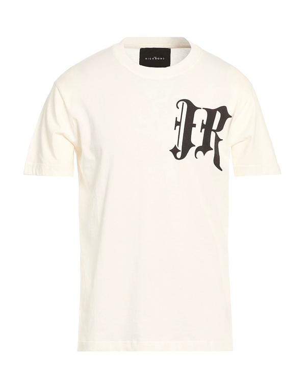ジョン リッチモンド メンズ トップス Tシャツ JOHN RICHMOND White ホワイト|ReVida 店