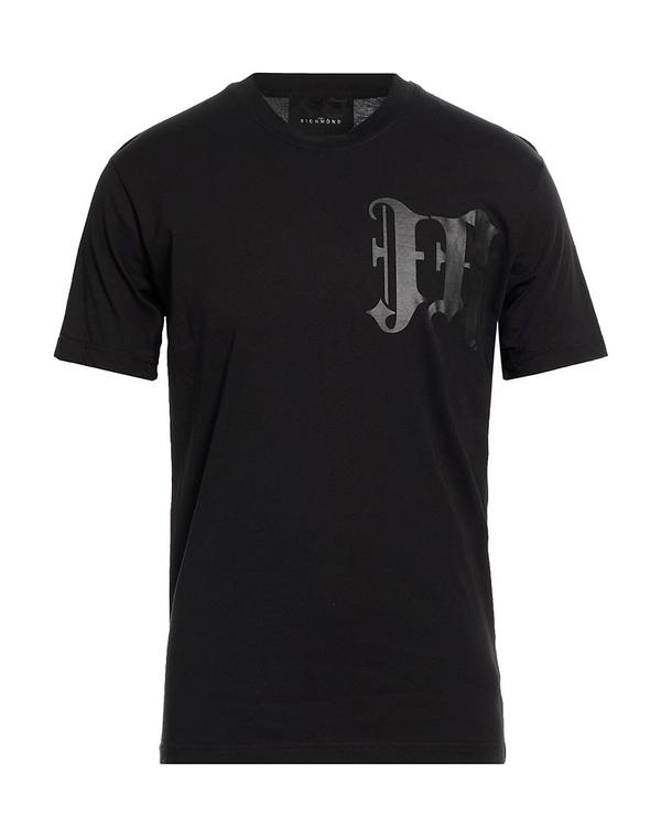 ジョン リッチモンド メンズ トップス Tシャツ JOHN RICHMOND Black ブラック｜ReVida 店