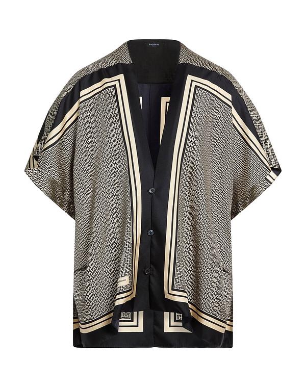 バルマン メンズ トップス プルオーバー BALMAIN Black 黒いこと