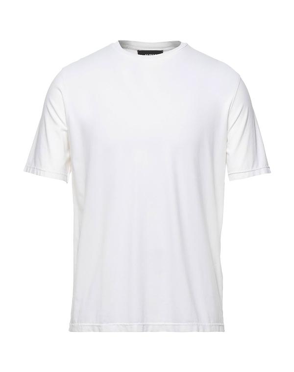 アルファス テューディオ メンズ トップス Tシャツ ALPHA STUDIO White ホワイト