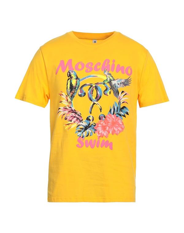 モスキーノ メンズ トップス Tシャツ MOSCHINO Mandarin Orange オレンジ