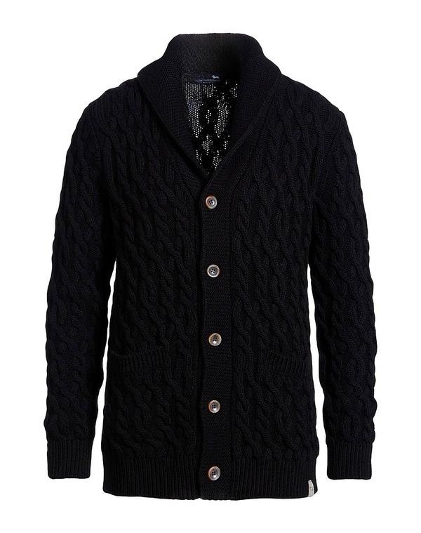 ハーモント \u0026 知恵袋 メンズ アウター ジレー HARMONT \u0026 BLAINE Black 黒いこと
